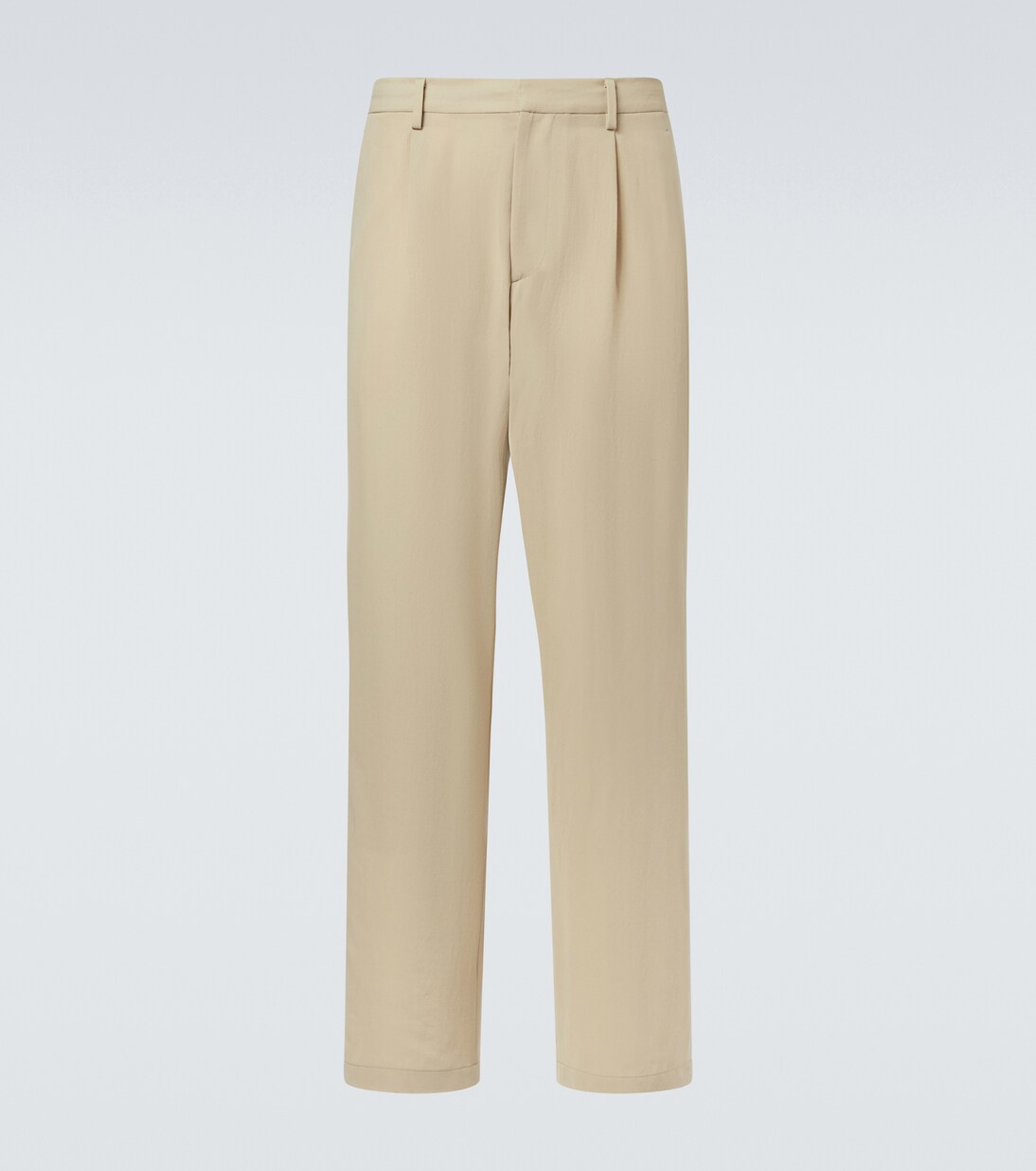 Cotton and wool viyella suit pants | Auralee