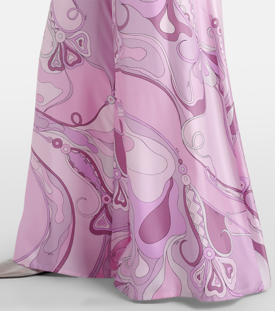 Pantalones Juveniles de Seda Vivara con Corte Amplio por Pucci