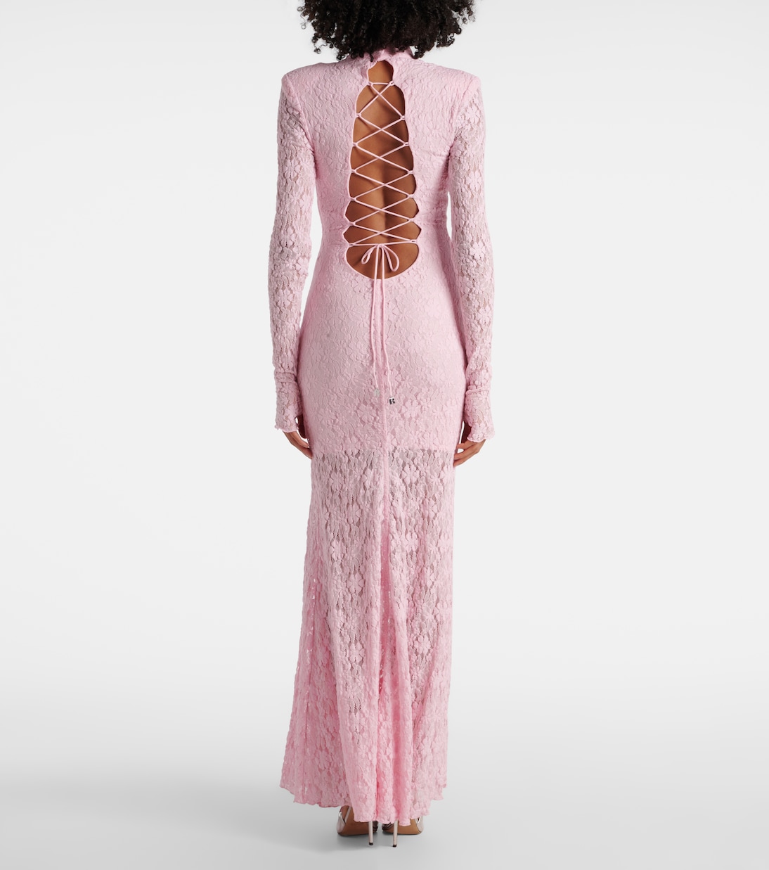 Robe longue en dentelle | Rotate