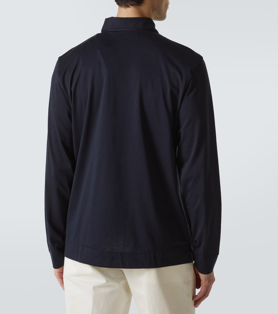 Polo in cotone e seta | Lardini