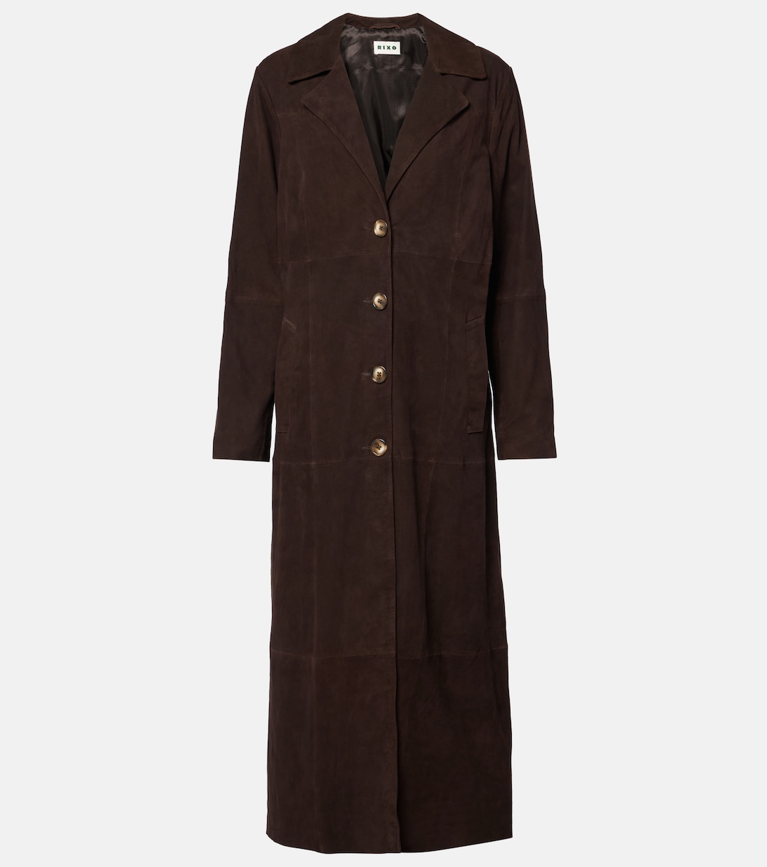 Cappotto Astraea in suede | Rixo