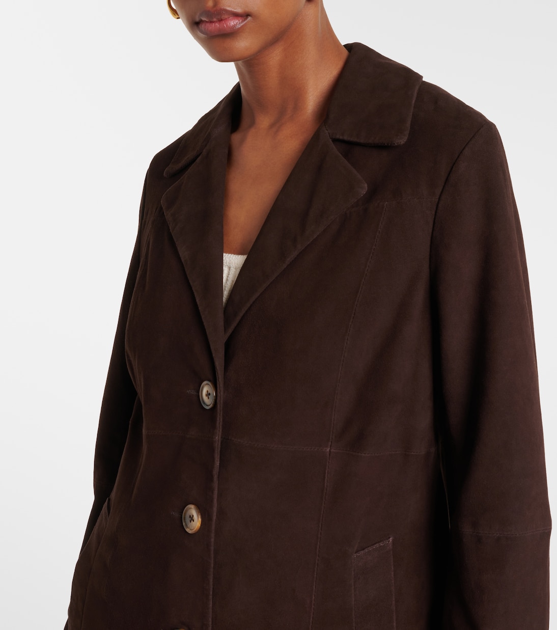 Cappotto Astraea in suede | Rixo