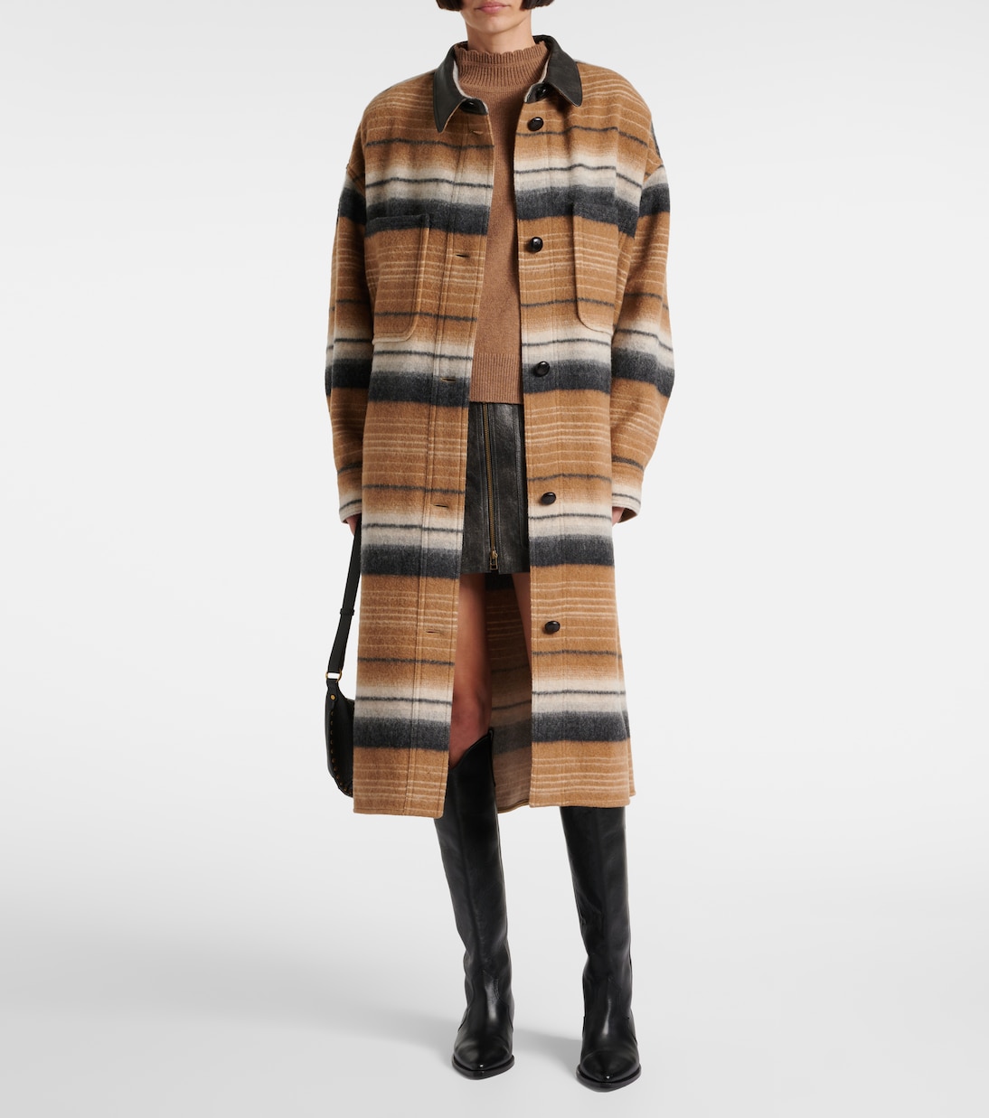 Djilaga wool-blend coat | Marant Etoile