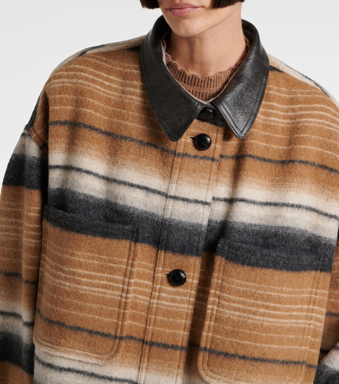 Djilaga wool-blend coat | Marant Etoile