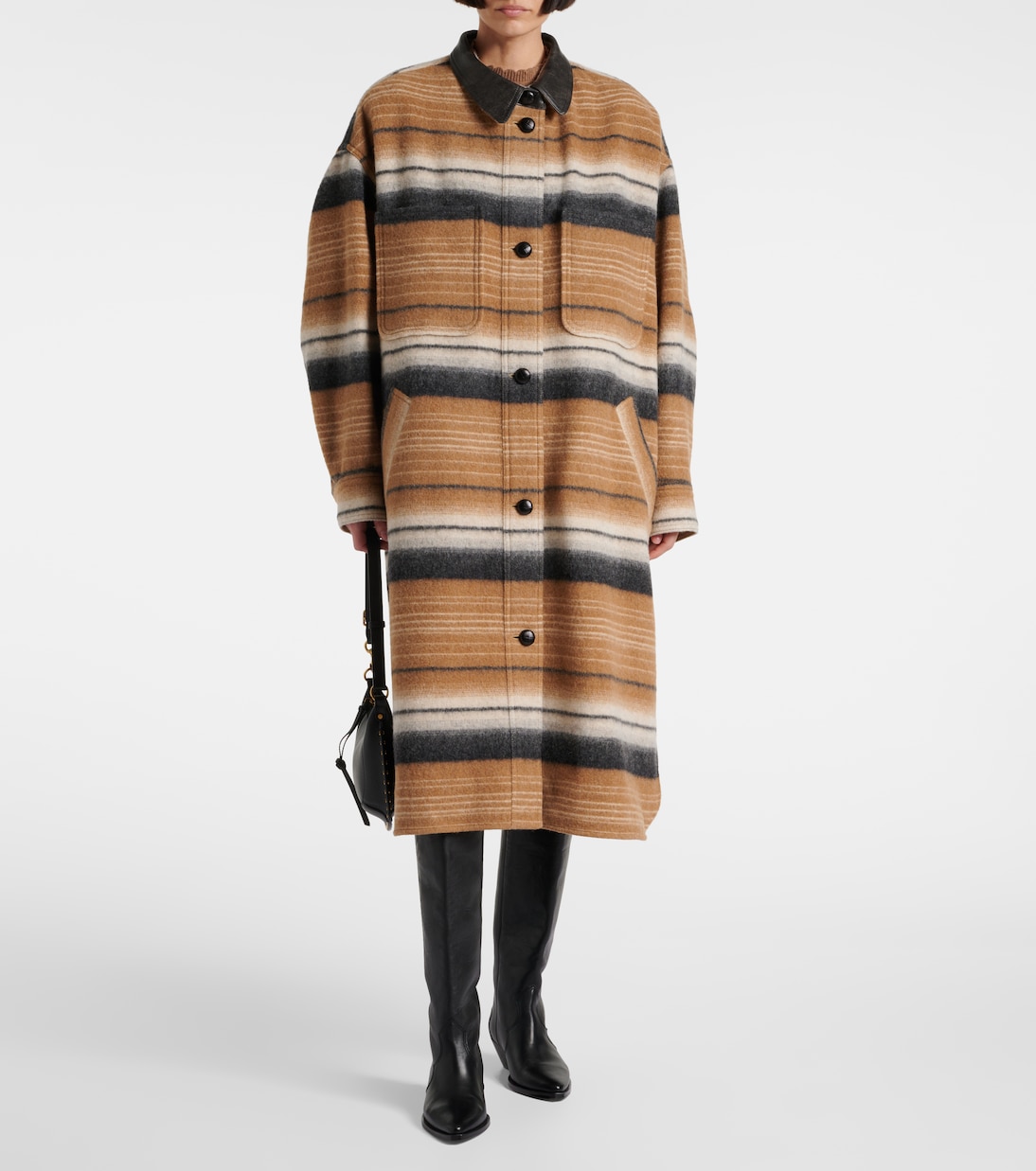 Djilaga wool-blend coat | Marant Etoile