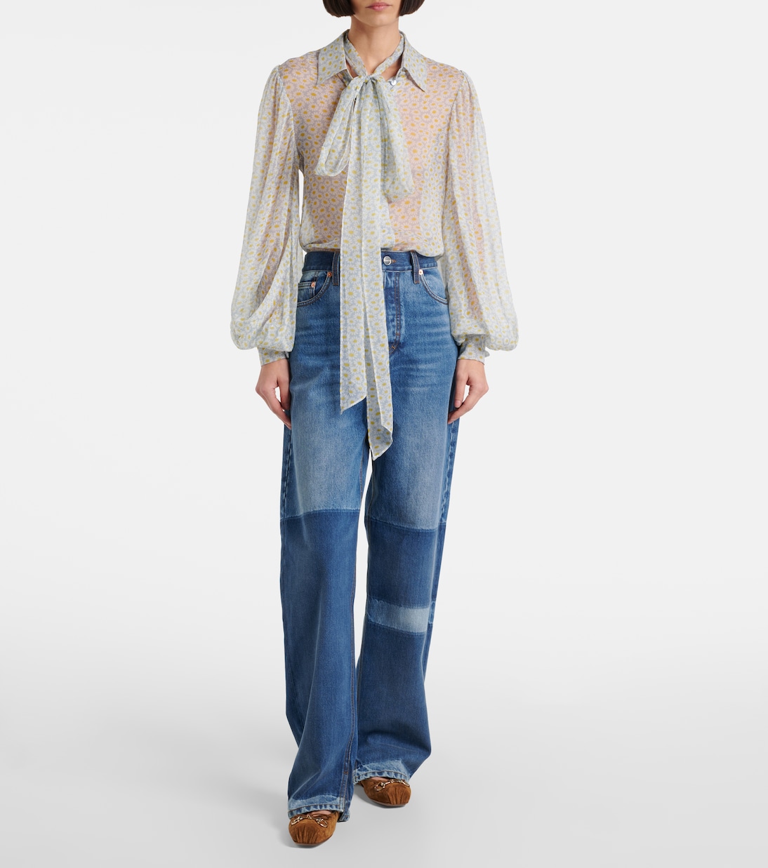 Jeans regular a vita media | Gucci