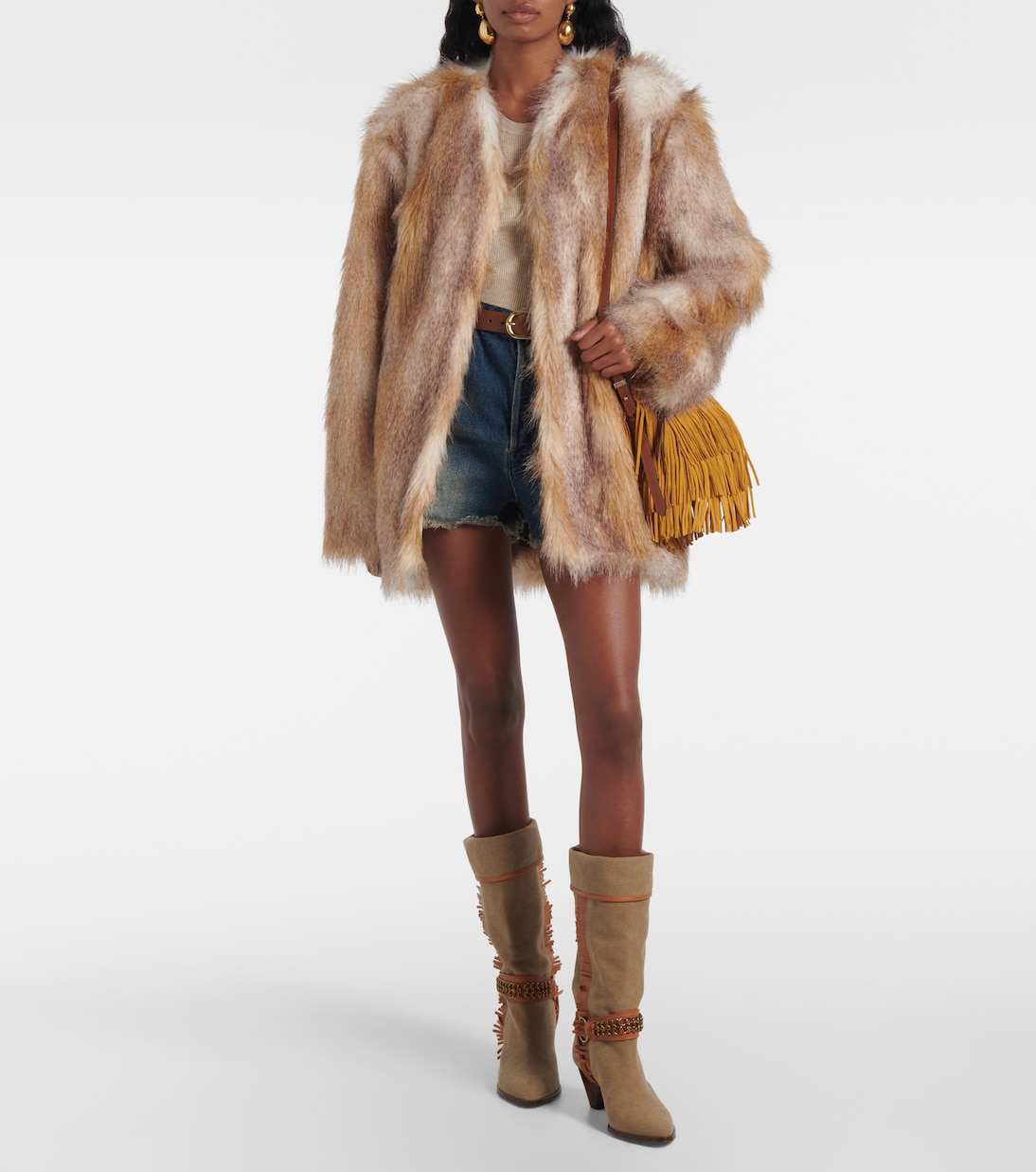 Bottines santiags Levon en toile | Isabel Marant