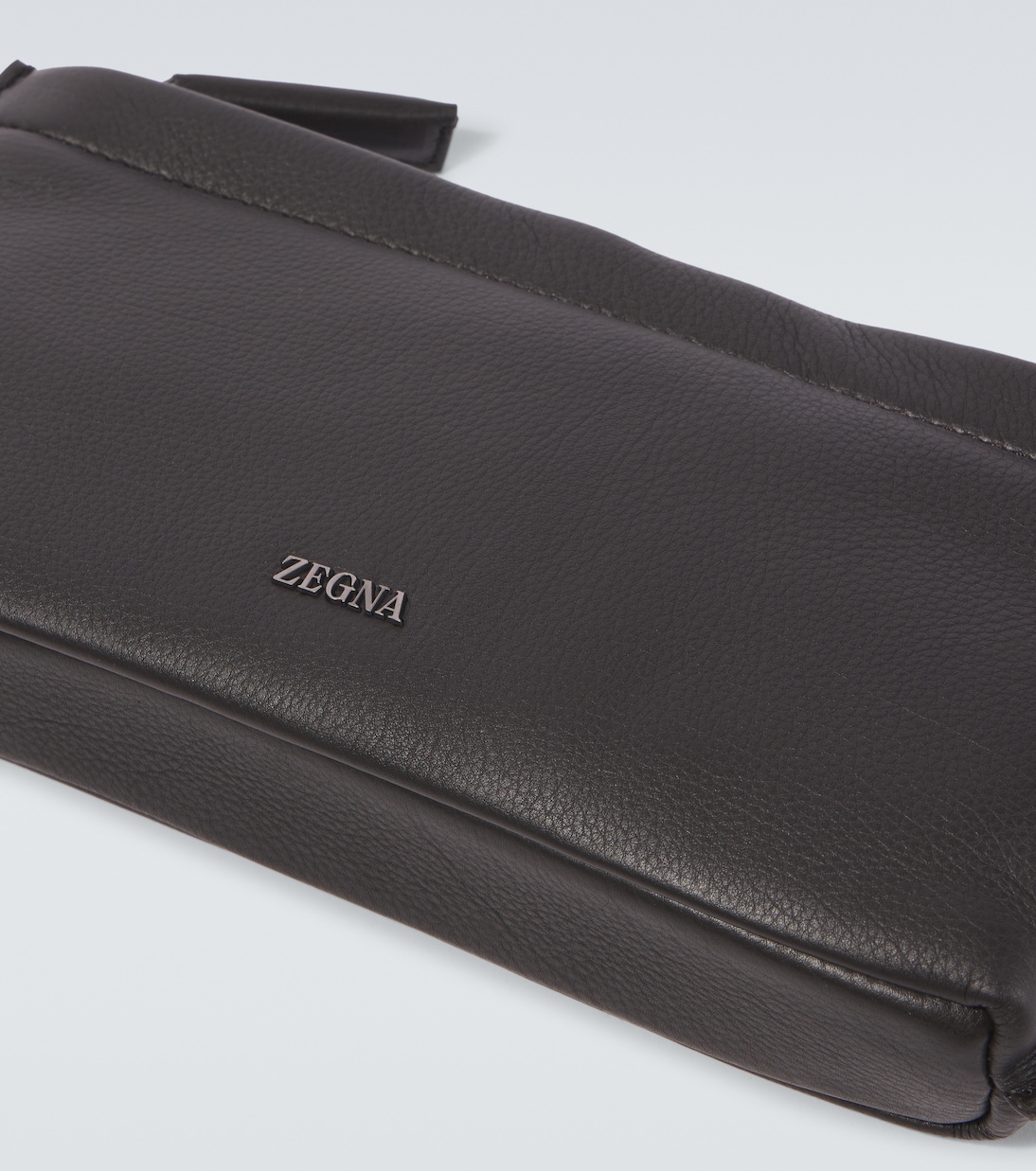 Secondskin leather toiletry bag | Zegna