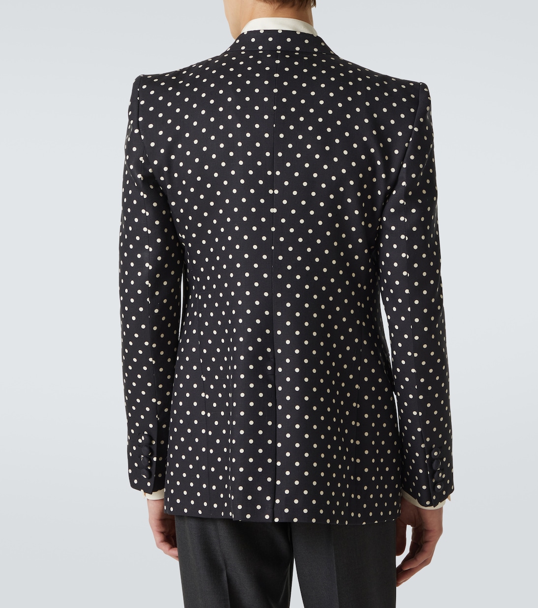 Blazer in seta a pois | Valentino