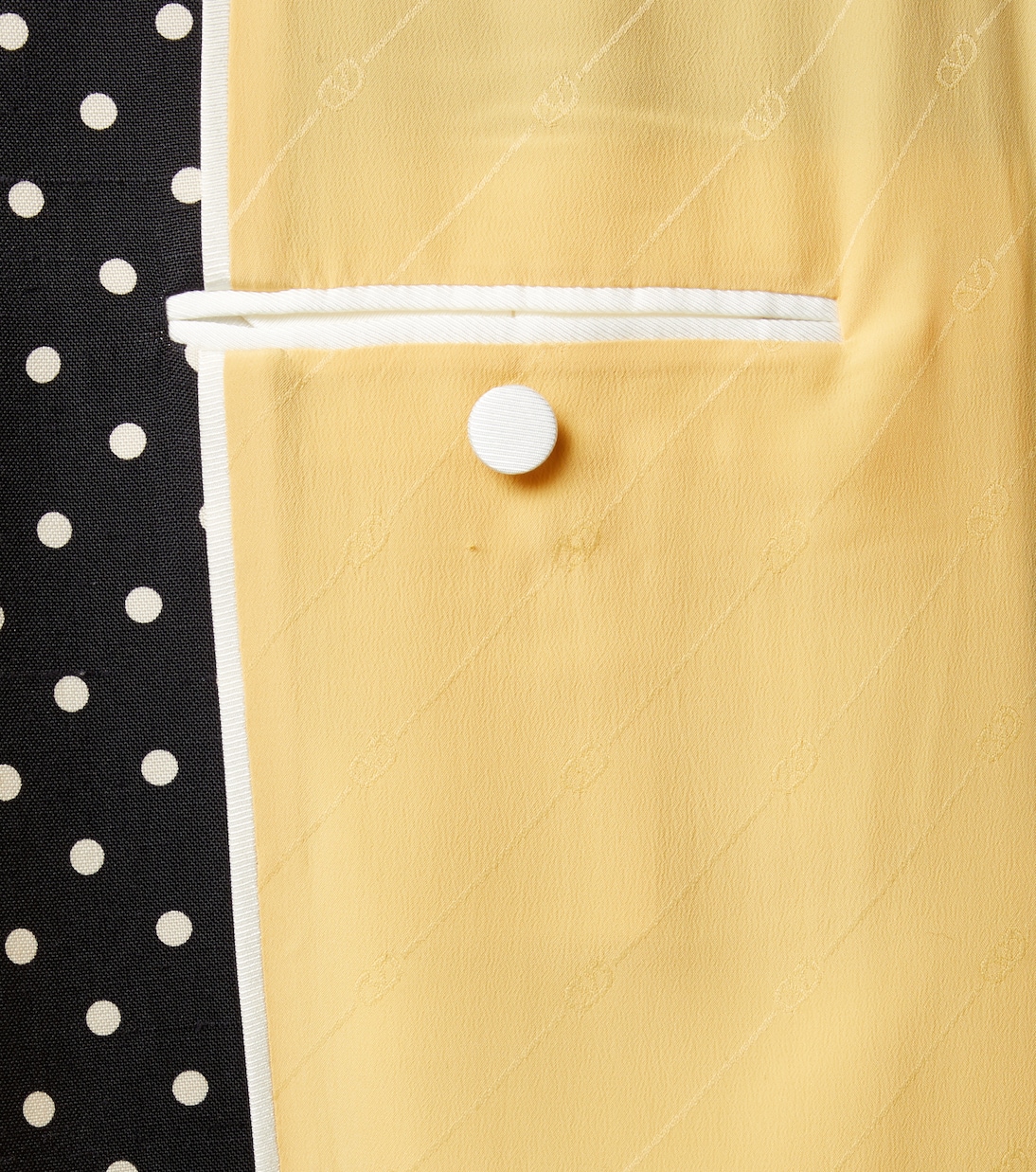 Blazer in seta a pois | Valentino