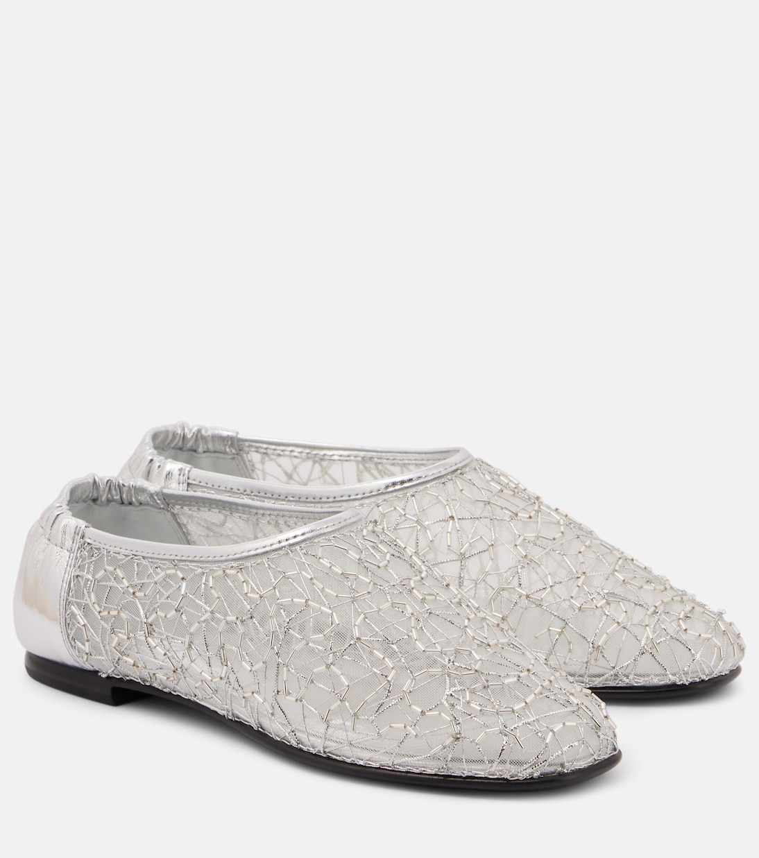 Ballerine Eden in pizzo metallizzato | Simkhai