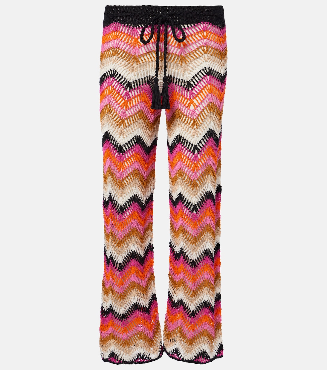 Pantaloni a gamba larga in crochet | Anna Kosturova