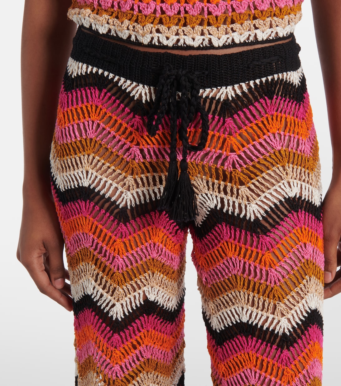 Pantaloni a gamba larga in crochet | Anna Kosturova