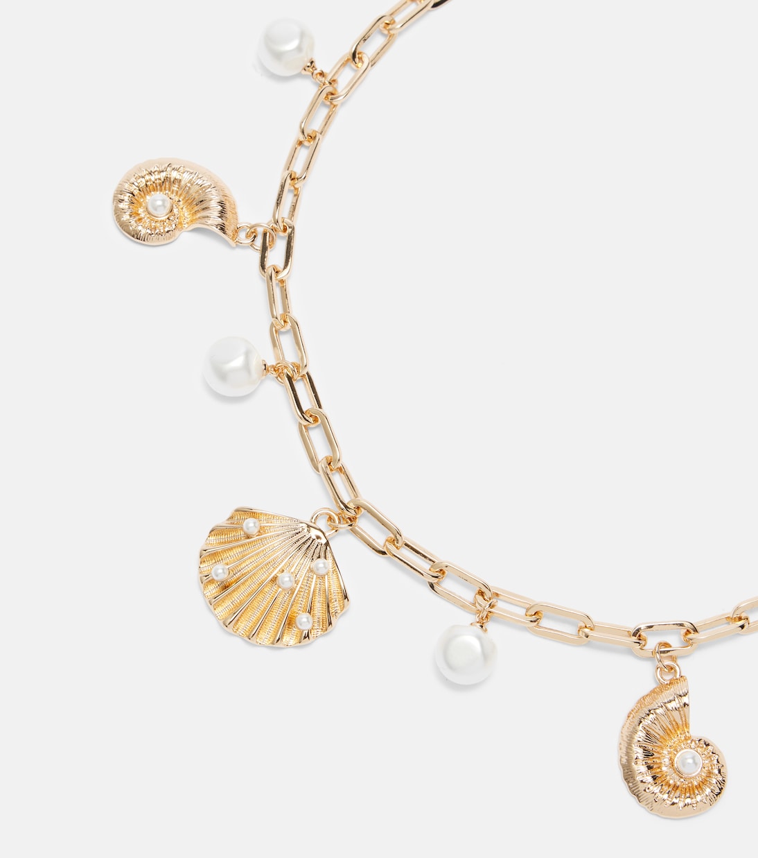 Collar chapado en oro de 18 ct | Self-Portrait