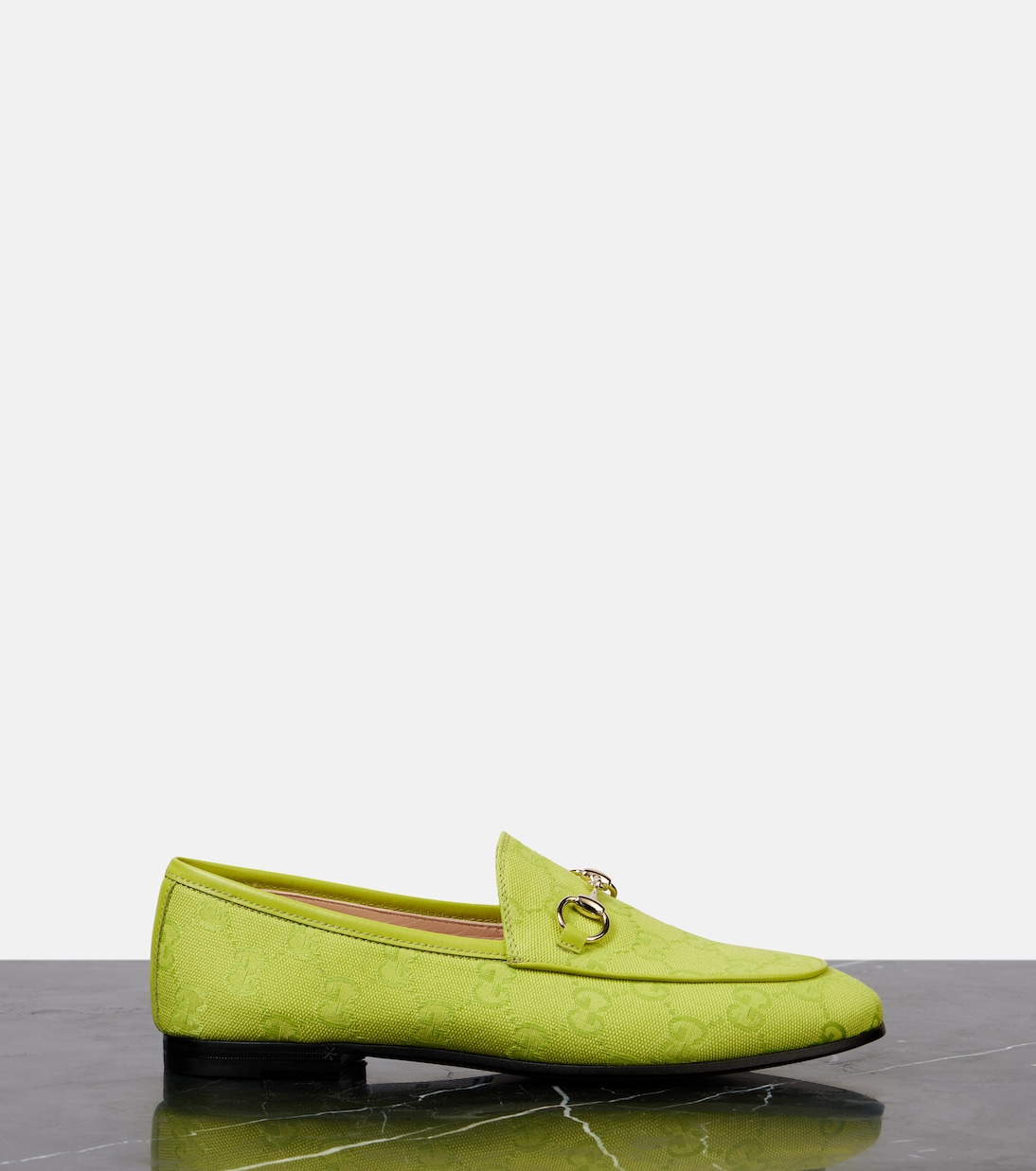 Mocassins Gucci Jordaan GG en toile | Gucci