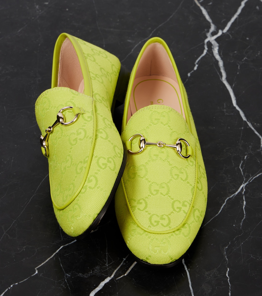 Mocassins Gucci Jordaan GG en toile | Gucci