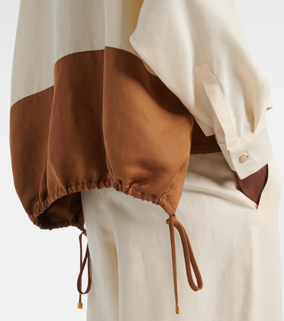 Blusa Biacco in lino e seta | Max Mara