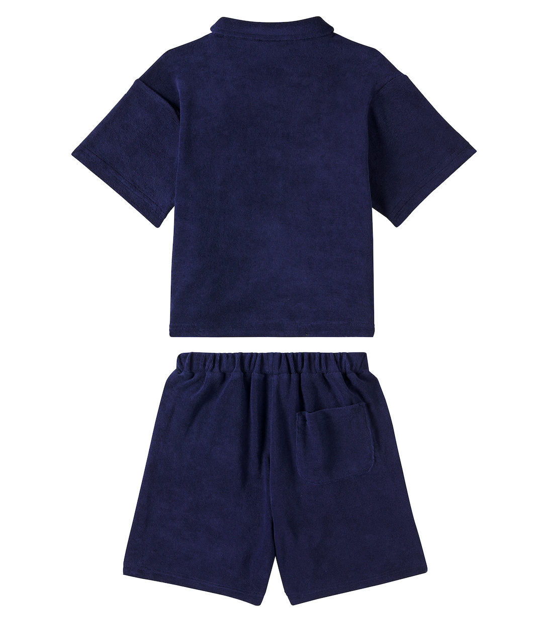 Polo e shorts in misto cotone | Il Gufo