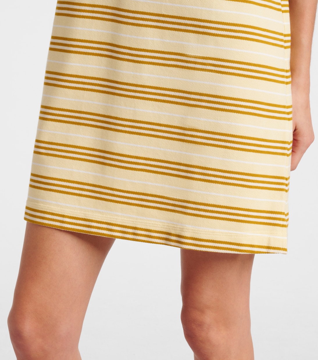 Icon Stripe cotton piquet minidress | Burberry