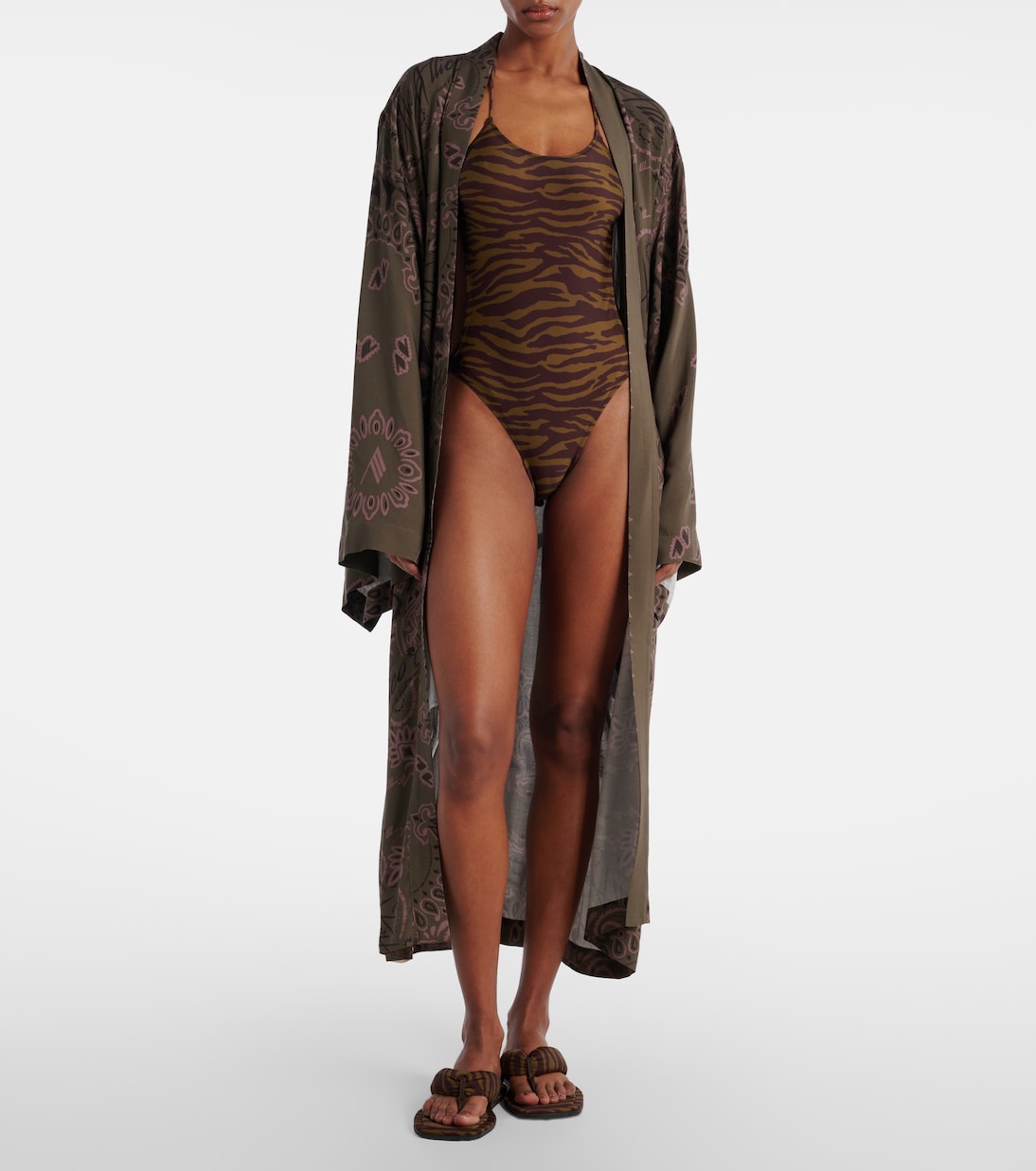 Bandana muslin kaftan | The Attico