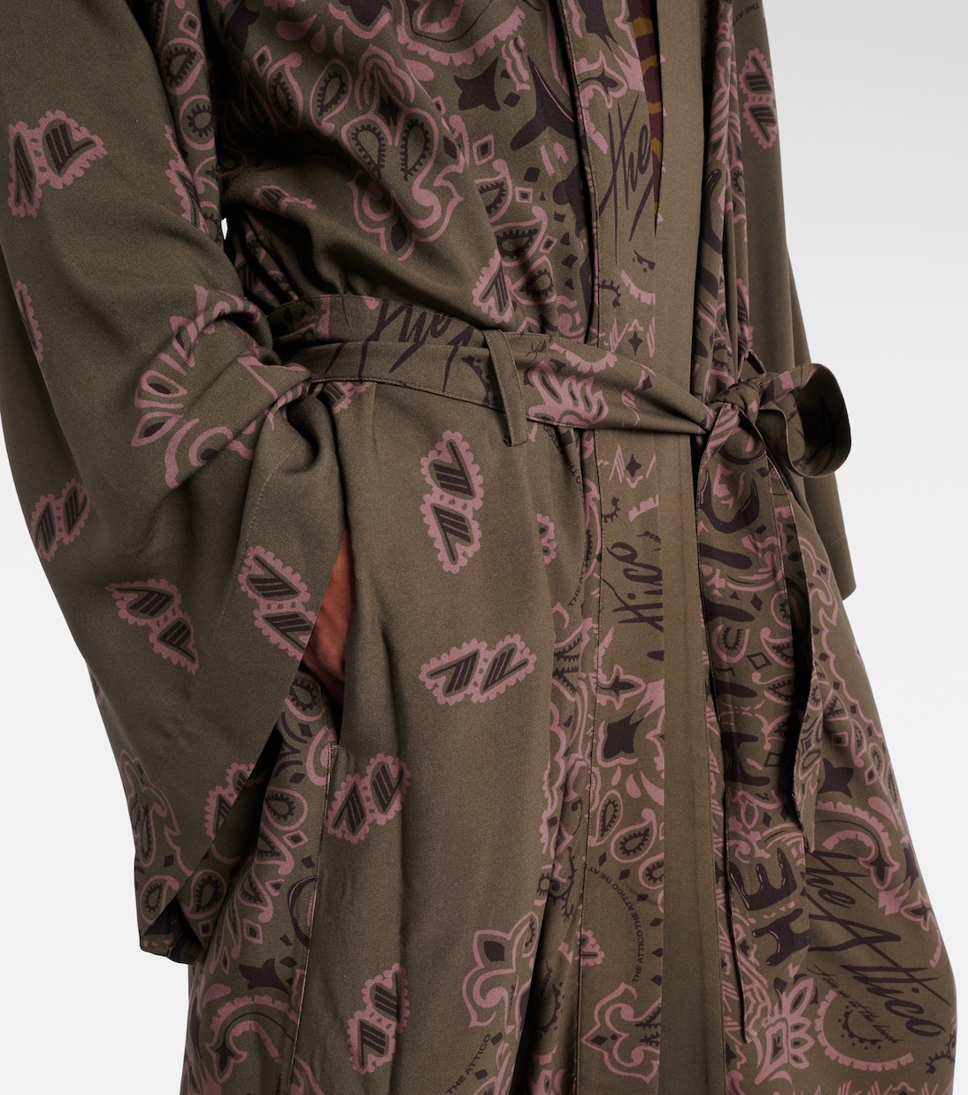 Bandana muslin kaftan | The Attico