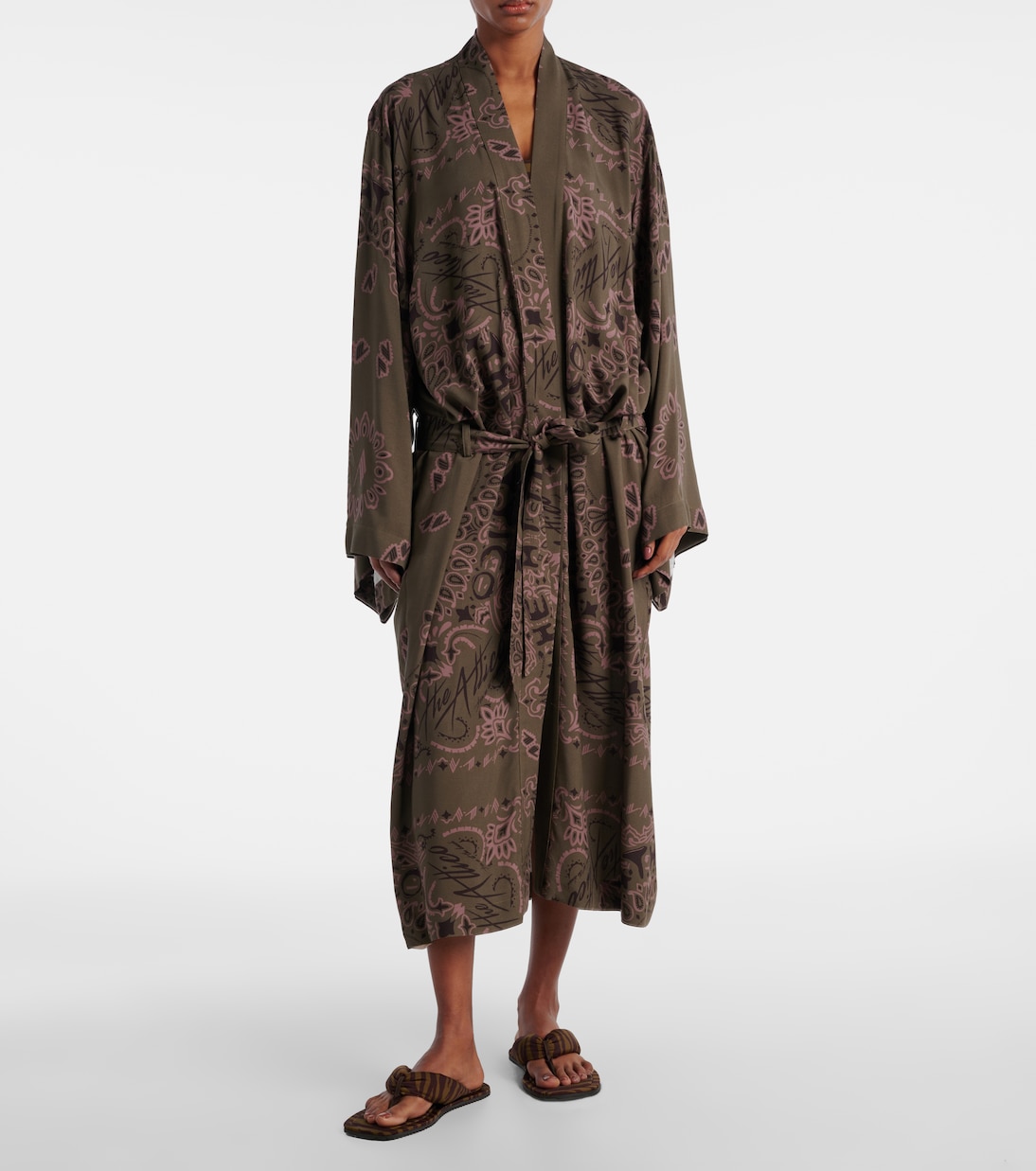 Bandana muslin kaftan | The Attico