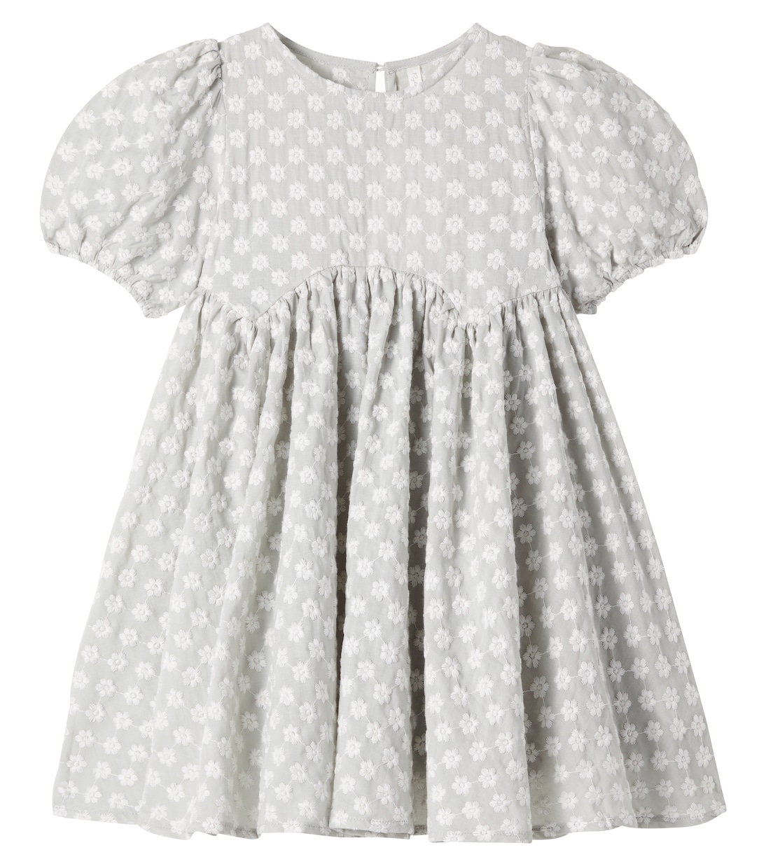 Besticktes Kleid Rose aus Baumwolle | Rylee + Cru