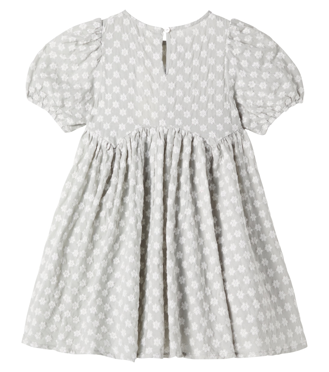 Besticktes Kleid Rose aus Baumwolle | Rylee + Cru
