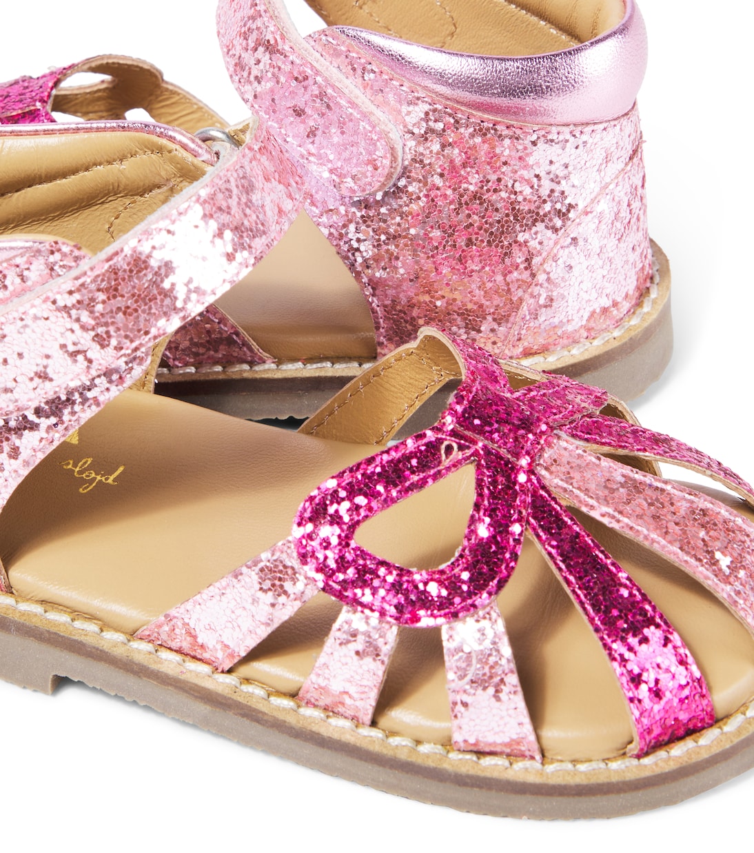 Sandalias Bow con glitter | Konges Sløjd