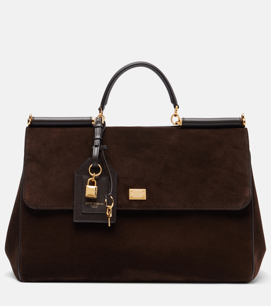 Borsa Sicily Large in suede | Dolce&Gabbana