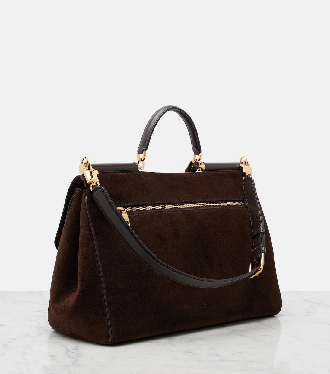 Borsa Sicily Large in suede | Dolce&Gabbana