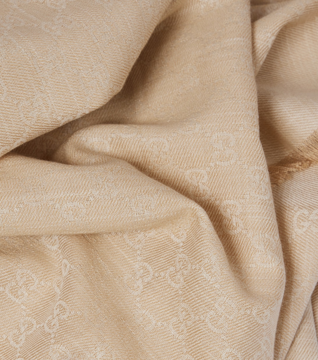 GG cotton, wool, and silk scarf | Gucci