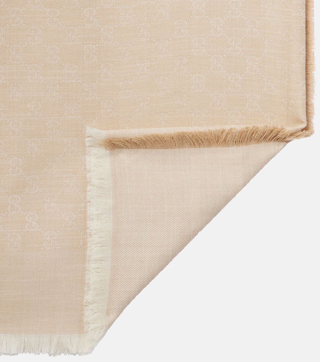 GG cotton, wool, and silk scarf | Gucci