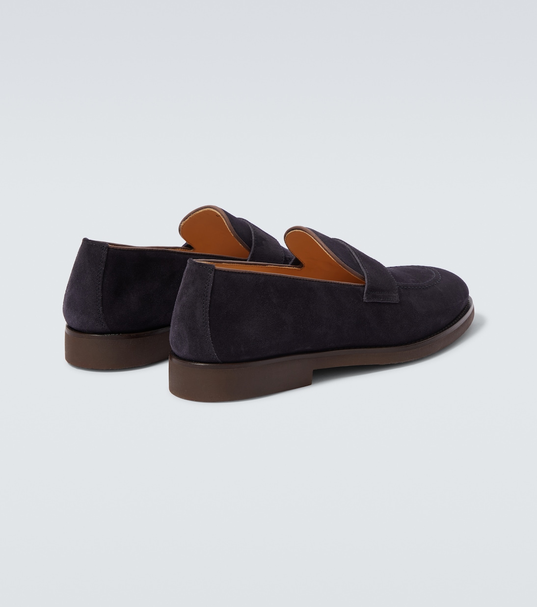 Loafers aus Veloursleder  | Brunello Cucinelli