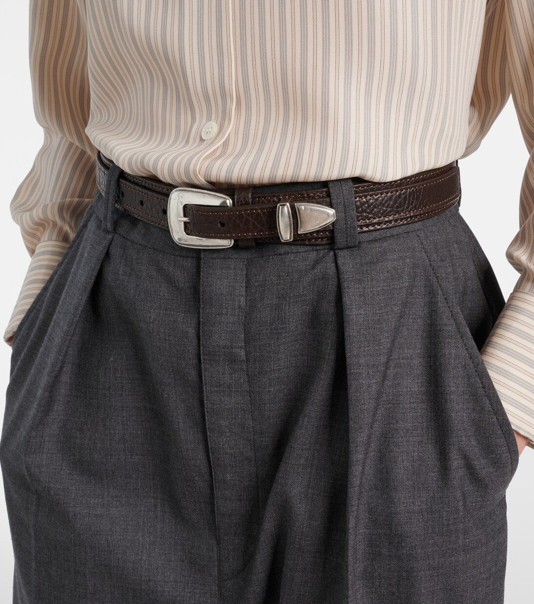 Leather belt | Lemaire
