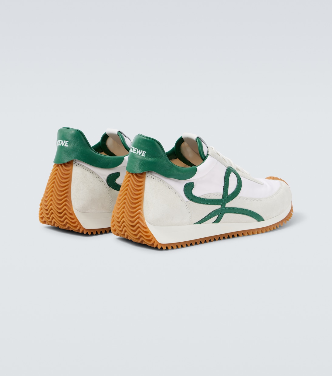 Flow Runner 2.0 suede-trimmed sneakers | Loewe