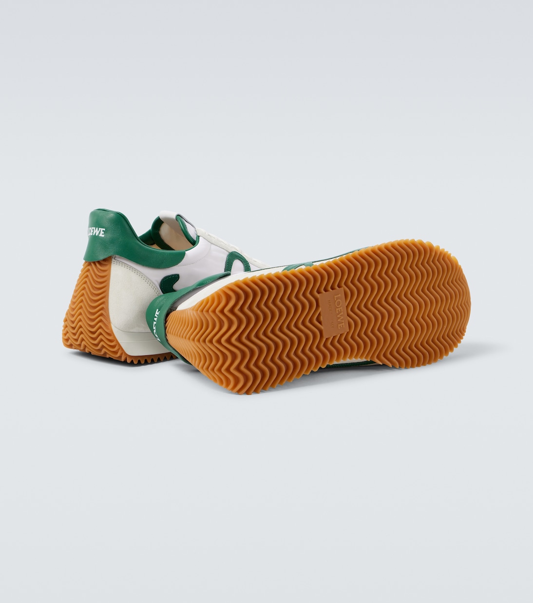 Flow Runner 2.0 suede-trimmed sneakers | Loewe