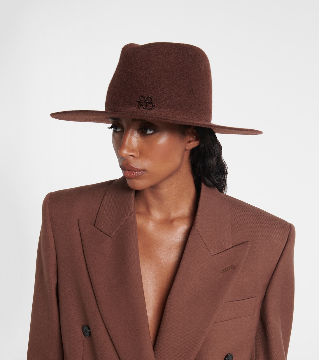 Wool-blend felt fedora | Ruslan Baginskiy