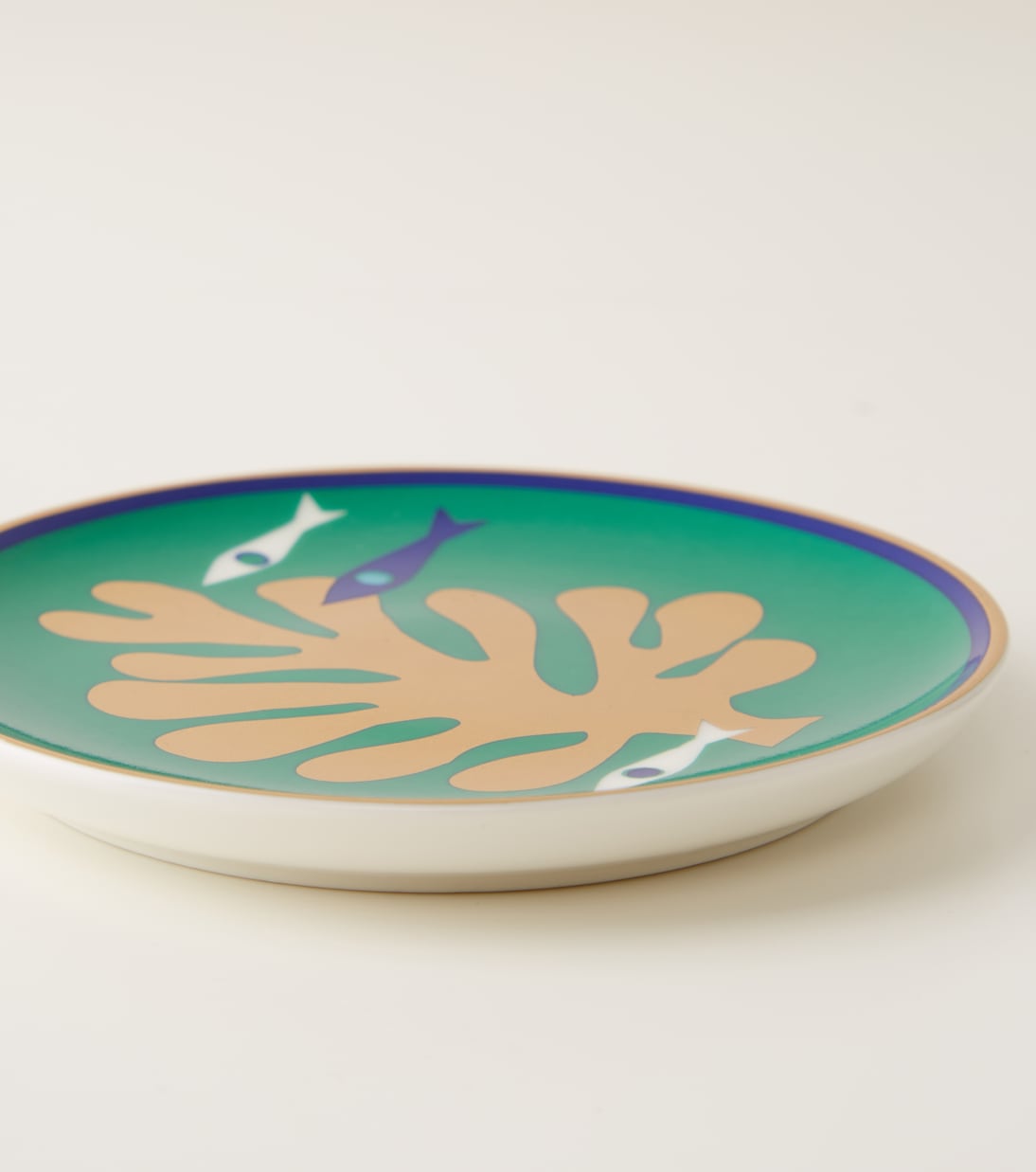 Set de 4 dessous de verre Playa en porcelaine | Jonathan Adler
