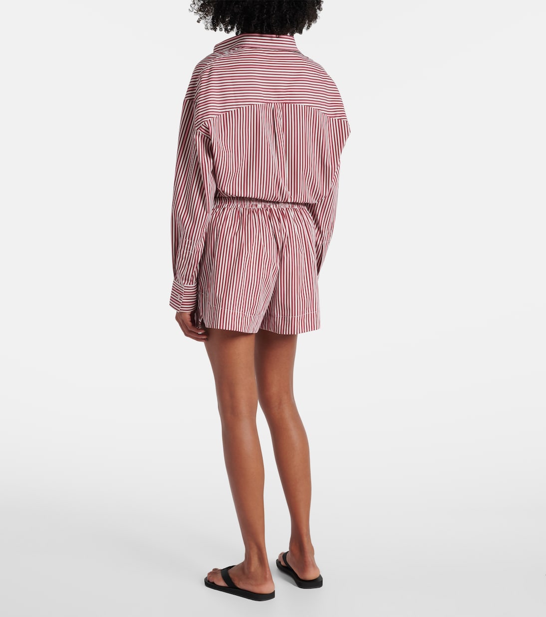 Shorts Lonia in cotone a righe | Faithfull