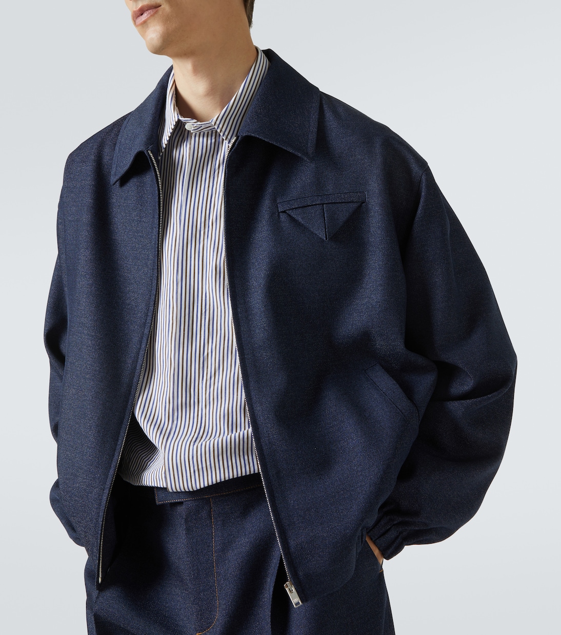 Veste en laine mélangée | Bottega Veneta