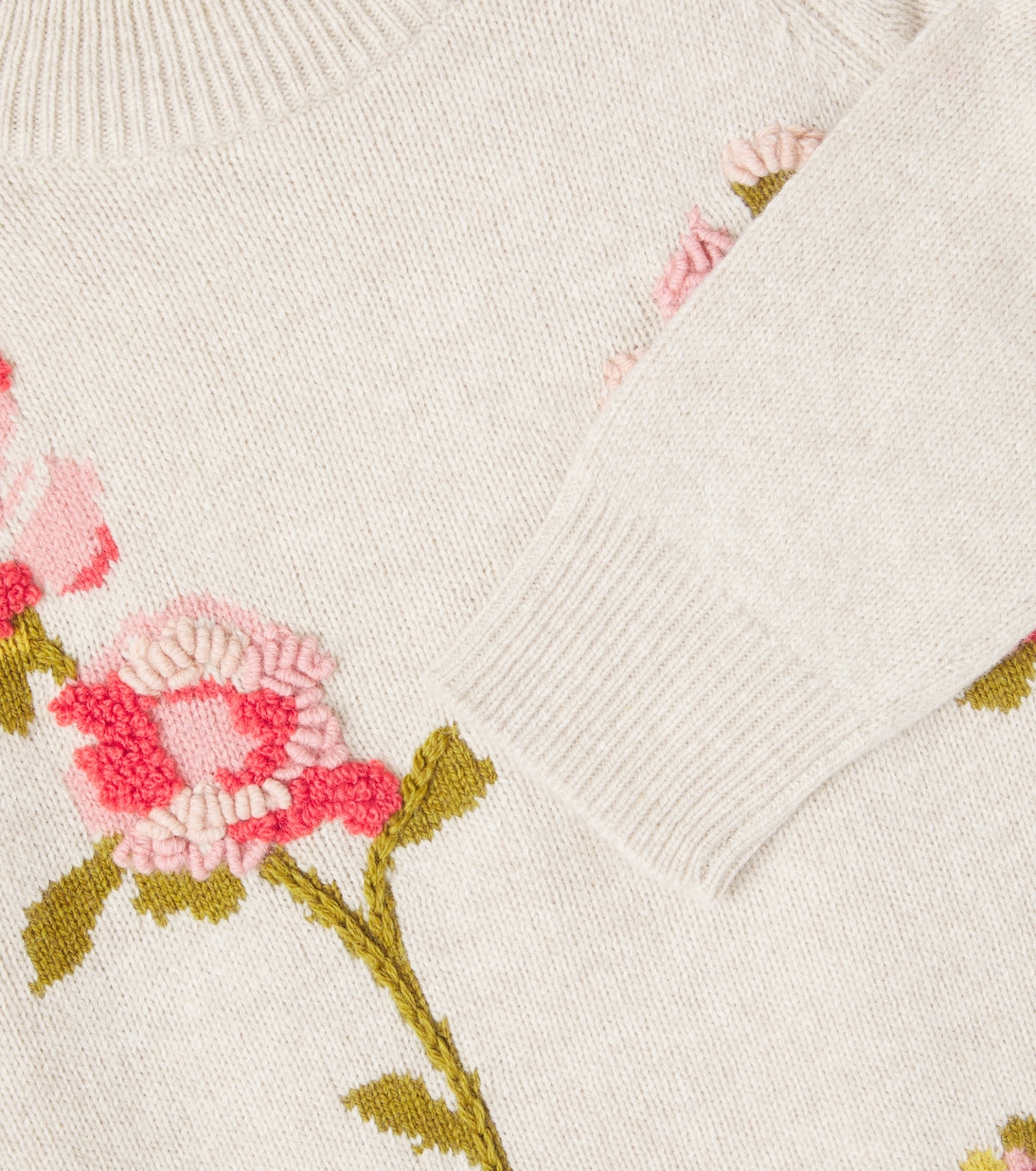 Gillia embroidered wool-blend sweater | Bonpoint