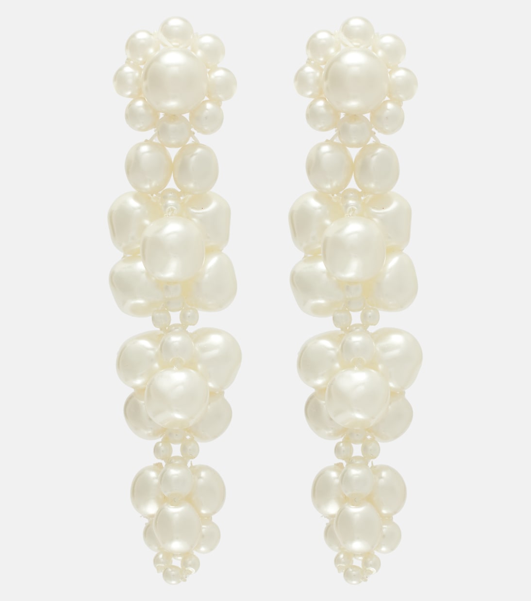 Pendientes Drip con perlas sintéticas | Simone Rocha