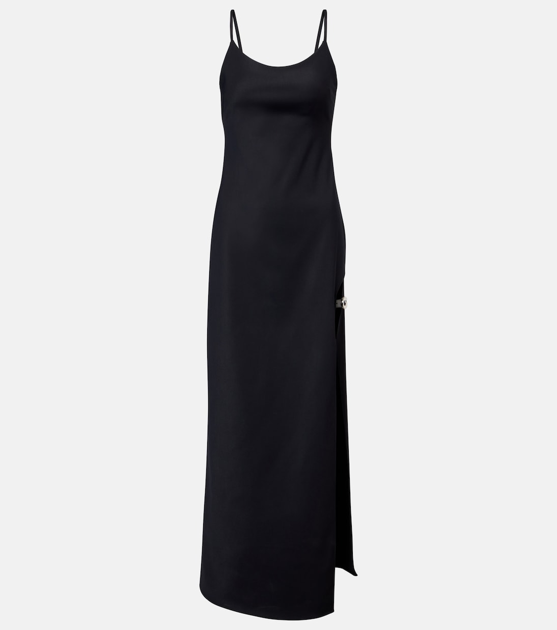 Garter cotton-blend jersey maxi dress | Coperni