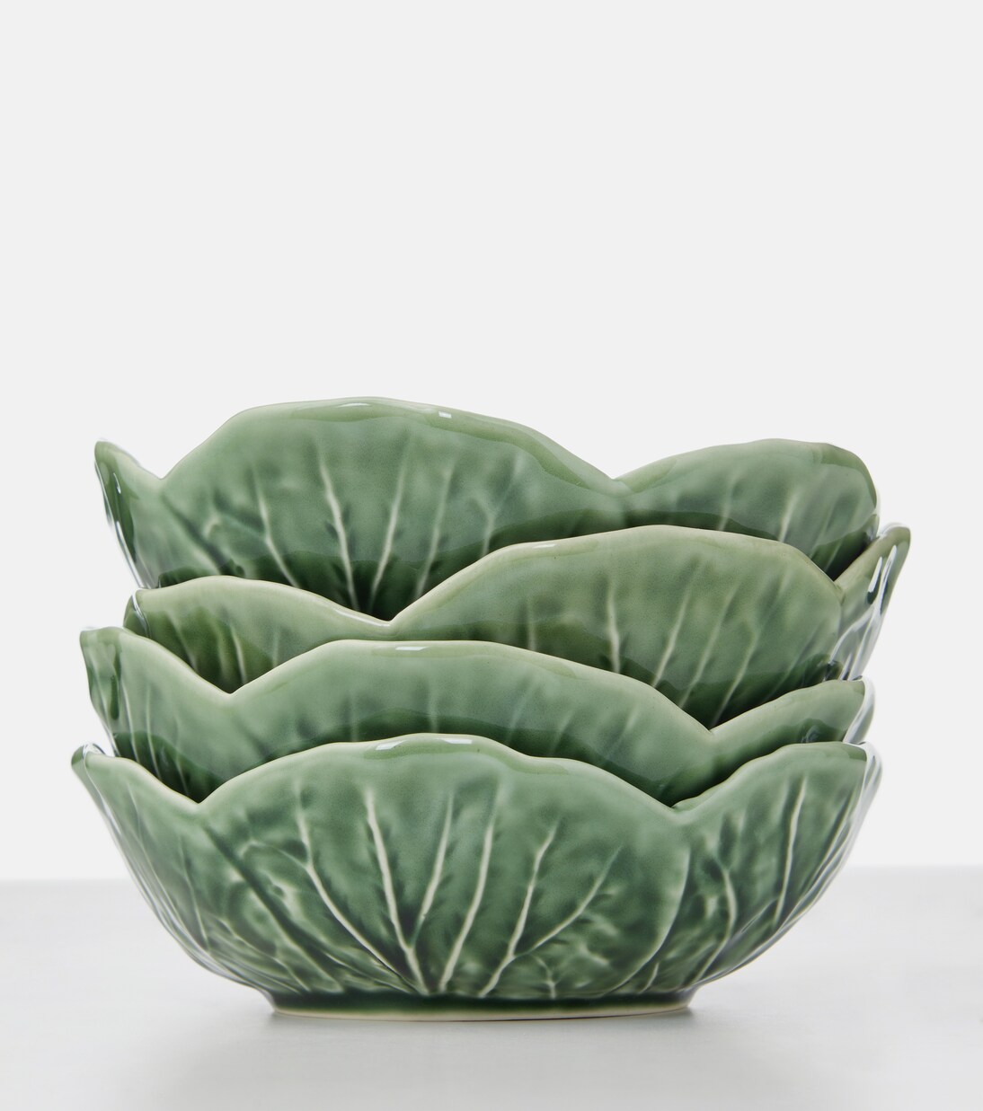 Set de 4 boles Cabbage de loza | Bordallo Pinheiro