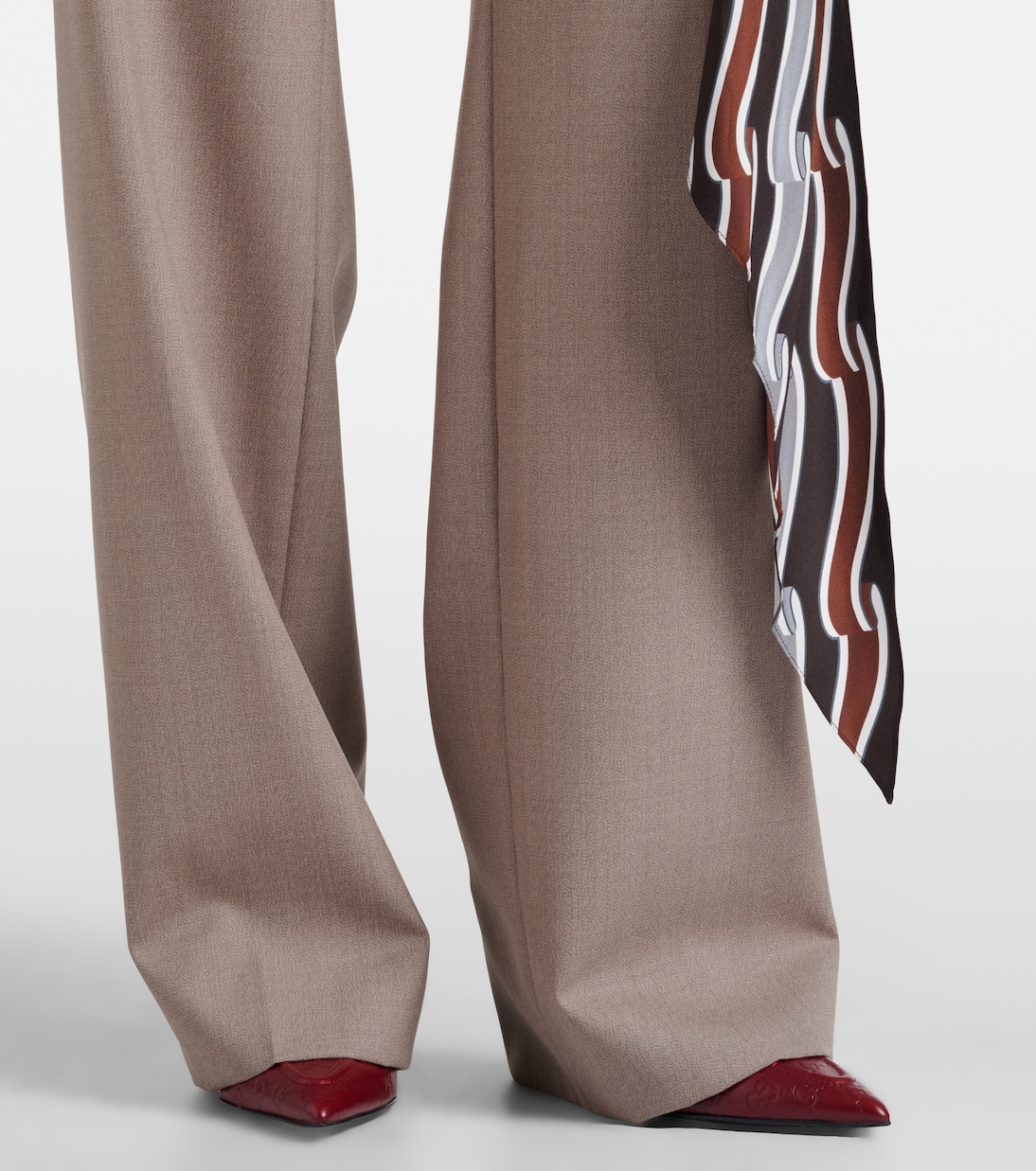 Pantalones anchos de lana | Gucci