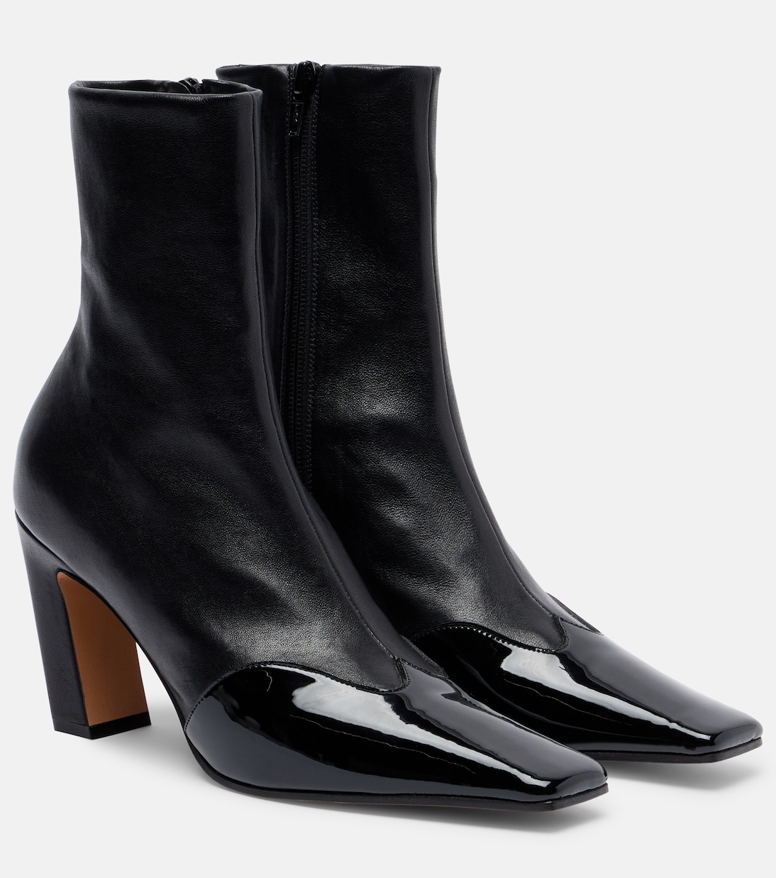 Nevada 85 leather ankle boots | Khaite