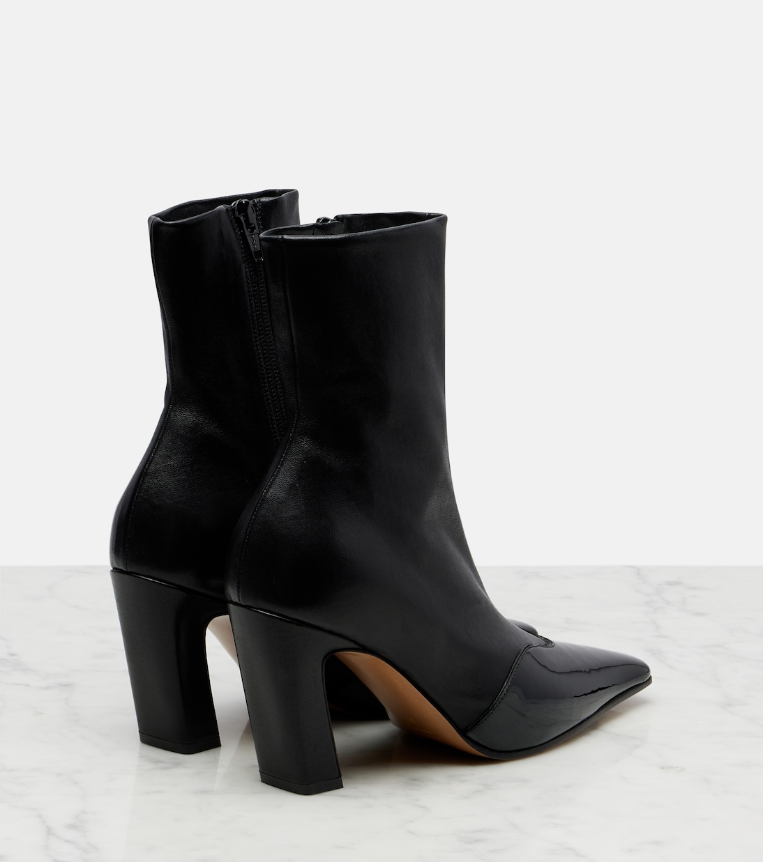 Nevada 85 leather ankle boots | Khaite
