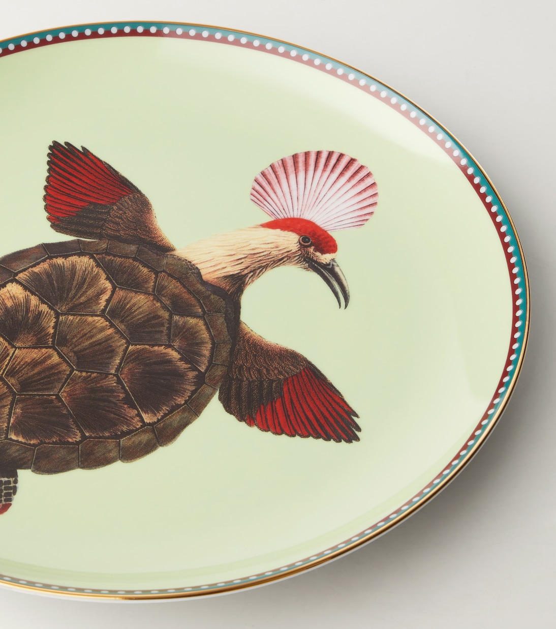 Turtlair porcelain decorative plate | La DoubleJ