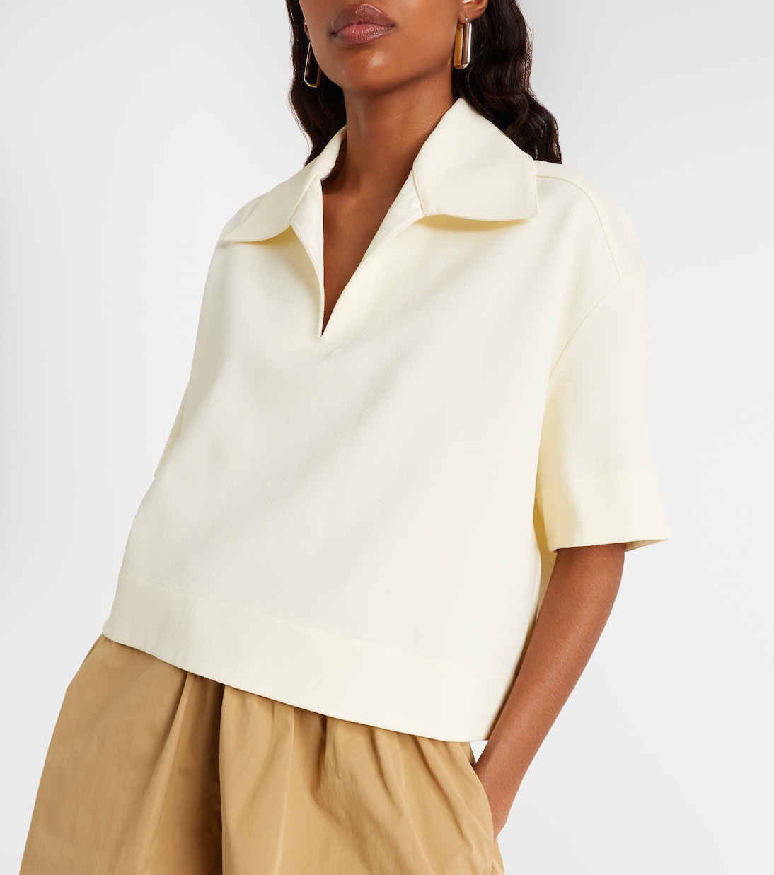 Knitted polo shirt | Jil Sander